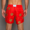 Riviera Red Swim Shorts